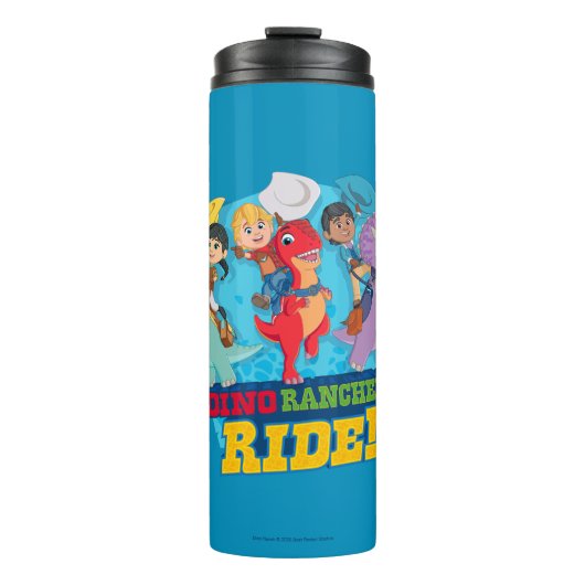 Bouteilles Isothermes Dino Ranch | Les Ranchers Ride ! (Devant)