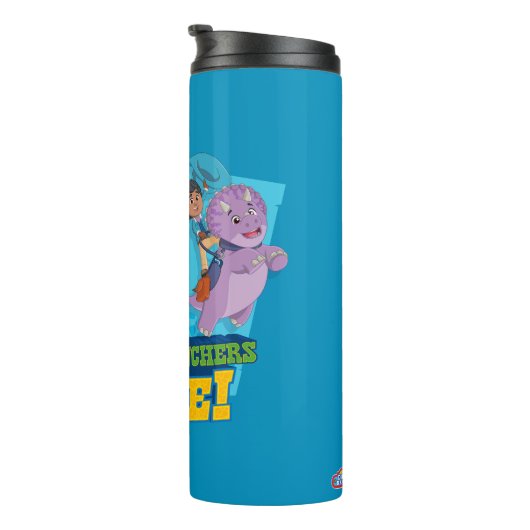 Bouteilles Isothermes Dino Ranch | Les Ranchers Ride ! (Tourné sur la droite)