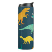 Bouteilles Isothermes Dinosaur Adventure : Papier peint de la crèche pou (Tourné sur la gauche)