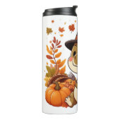 Bouteilles Isothermes Dinosaur de Thanksgiving mignon (Tourné sur la gauche)