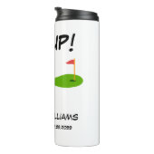 Bouteilles Isothermes Dinosaure de golf à la retraite (Tourné sur la droite)