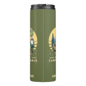 Bouteilles Isothermes Dinosaure Drôle extérieur Camping Monogramme (Dos)