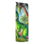 Bouteilles Isothermes Dinosaures caricature Jungle Fun (Tourné sur la droite)