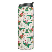 Bouteilles Isothermes Dinosaures dans Sweaters Motif de Noël (Tourné sur la gauche)