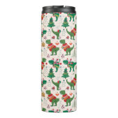 Bouteilles Isothermes Dinosaures dans Sweaters Motif de Noël (Dos)