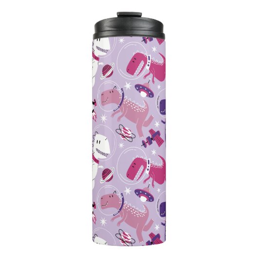 Bouteilles Isothermes Dinosaures de l'espace, Dinosaures mignons, Étoile (Devant)