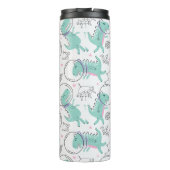 Bouteilles Isothermes Dinosaures de l'espace, Dinosaures mignons, Navire (Dos)