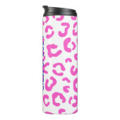 Bouteilles Isothermes Diplôme Pink Leopard Typographie (Tourné sur la droite)