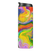 Bouteilles Isothermes Disco Ball Electricity Marble Fluid Art (Tourné sur la droite)