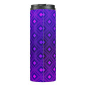 Bouteilles Isothermes Disposition violet clair avec lignes, rectangle. b (Dos)