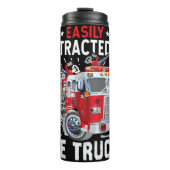 Bouteilles Isothermes Distrait par les camions de pompiers rouges (Devant)