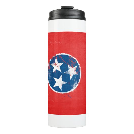 Bouteilles Isothermes Distressed Tennessee Flag (Devant)