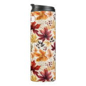 Bouteilles Isothermes Dites-le avec les feuilles d'automne 3 - Customisé (Tourné sur la droite)