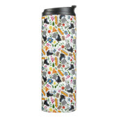 Bouteilles Isothermes Ditzy Whimsical Motif | Art populaire en plein air (Tourné sur la gauche)