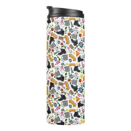 Bouteilles Isothermes Ditzy Whimsical Motif | Art populaire en plein air (Tourné sur la droite)