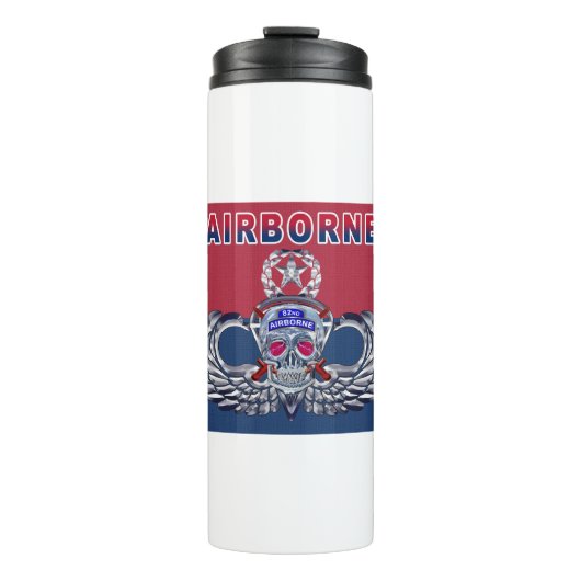 Bouteilles Isothermes Division aéroportée 82 sans peur (Devant)