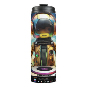 Bouteilles Isothermes DJ Robot Mug - Conception futuriste de la console