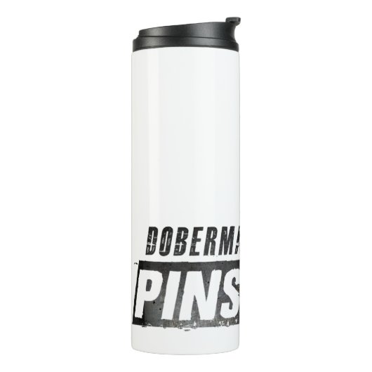 Bouteilles Isothermes Doberman Pinscher (Tourné sur la gauche)