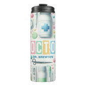 Bouteilles Isothermes Docteur Coloré Personnalisé (Devant)