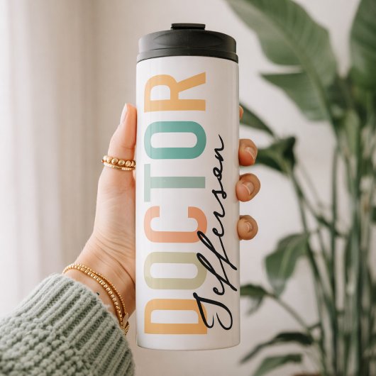 Bouteilles Isothermes Doctor Personalized Travel Cup Medical School Gift