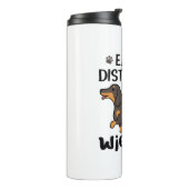 Bouteilles Isothermes Dog Easily Distracted by Wieners (Tourné sur la gauche)