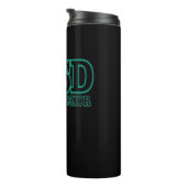 Bouteilles Isothermes Dogtags/Guerrier...PTSD (Tourné sur la droite)