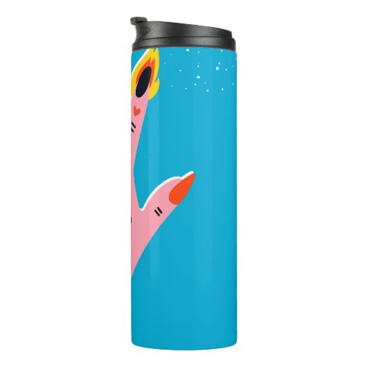 Bouteilles Isothermes doigts de feu Abstraits (Tourné sur la droite)