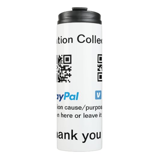 Bouteilles Isothermes Donation Collection conseil pot ajouter votre q r  (Devant)