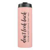 Bouteilles Isothermes Don't Look Back | Uplifting Peachy Pink (Devant)