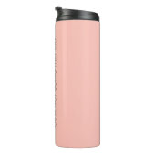 Bouteilles Isothermes Don't Look Back | Uplifting Peachy Pink (Tourné sur la droite)