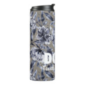 Bouteilles Isothermes DON'T Touch My Coffee-Floral Thermal Tumbler (Tourné sur la gauche)
