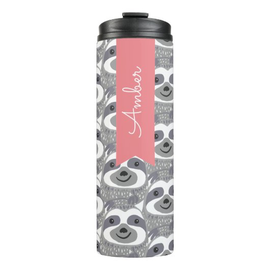 Bouteilles Isothermes Doodle tendance de fentes gris (Devant)