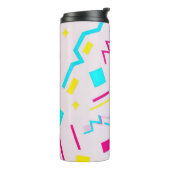 Bouteilles Isothermes Doodle tiré à la main des années 90 (Tourné sur la gauche)