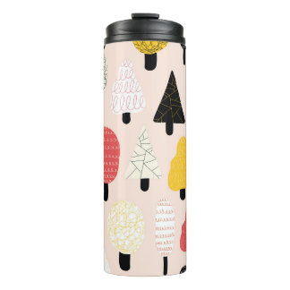 Bouteilles Isothermes Doodle Trees : Nature Vintage, Abstraite.