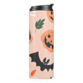 Bouteilles Isothermes Doodles d'Halloween, citrouilles, chauves-souris m (Tourné sur la gauche)