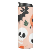 Bouteilles Isothermes Doodles d'Halloween, citrouilles, chauves-souris m (Tourné sur la droite)