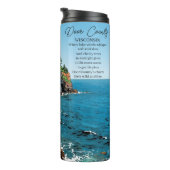 Bouteilles Isothermes Door County, Wisconsin Illustration and Poem (Tourné sur la droite)