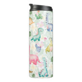 BOUTEILLES ISOTHERMES DORKY DINOSAURS MONOGRAM ENFANTS GARÇONS FILLES (Tourné sur la droite)