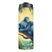 Bouteilles Isothermes Dormir Koala sur une branche (Devant)