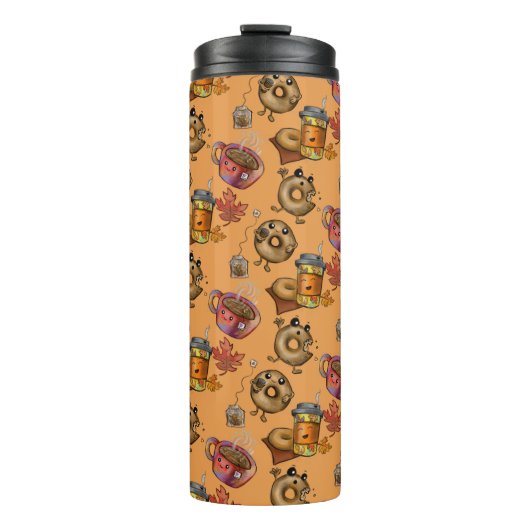 Bouteilles Isothermes Doughnut et thé (Devant)