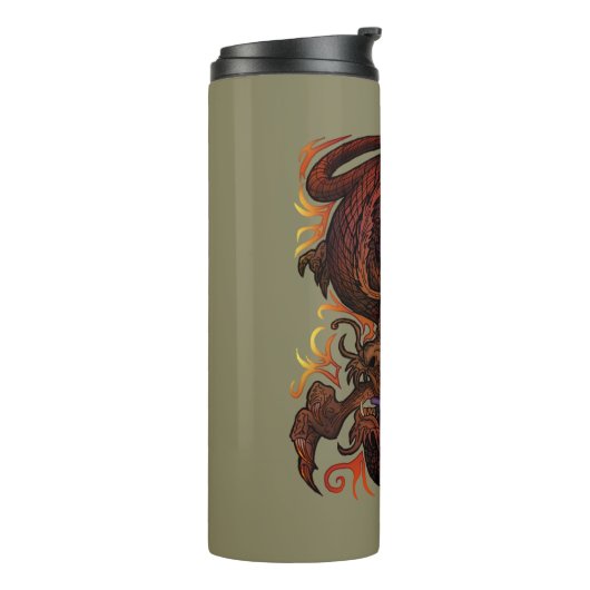 Bouteilles Isothermes Dragon (Tourné sur la gauche)