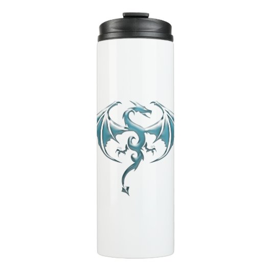 Bouteilles Isothermes Dragon bleu (Devant)