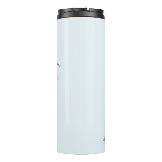 Bouteilles Isothermes Dragon bleu à éclos (Dos)