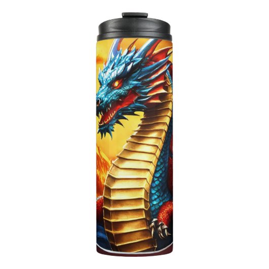 Bouteilles Isothermes Dragon de feu (Devant)