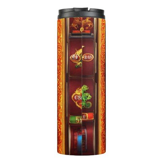 Bouteilles Isothermes Dragon de feu (Dos)