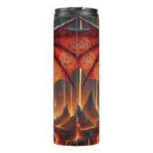 Bouteilles Isothermes Dragon De Feu Sur Volcan De Molten (Dos)