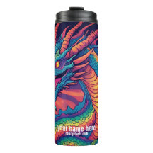 DRAGON ET ÉCHELONS COLORÉS