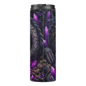 Bouteilles Isothermes Dragon orange aux cristaux violets (Dos)