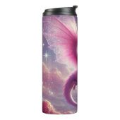 Bouteilles Isothermes Dragon rose (Tourné sur la gauche)