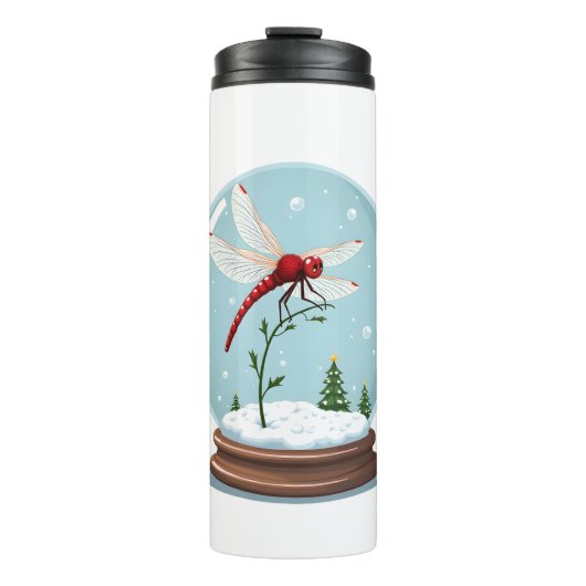 Bouteilles Isothermes Dragonale du Globe des neiges (Devant)